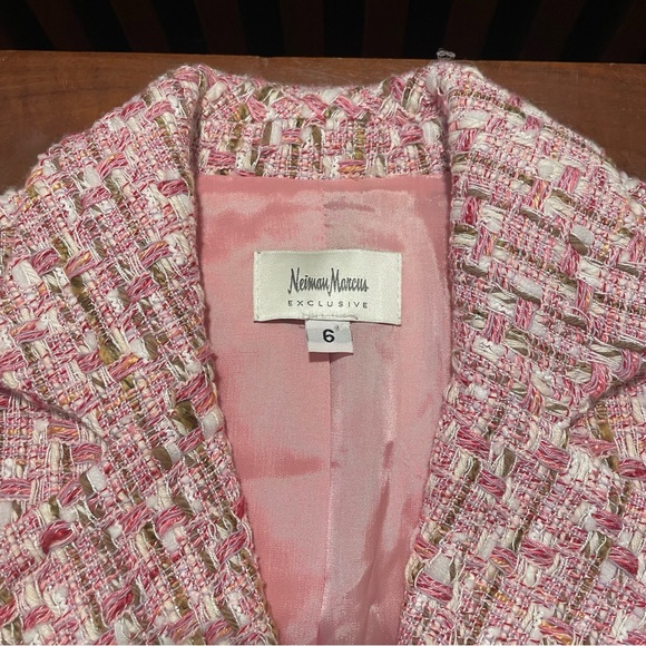 Neiman Marcus Pink Tweed Jacket - Picture 3 of 3